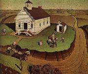 Grant Wood, The day of Planting